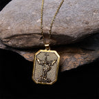 Faith Warrior St.Michael the Archangel Necklace: Strength in Every Battle