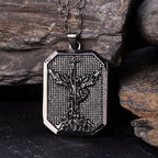 Faith Warrior St.Michael the Archangel Necklace: Strength in Every Battle