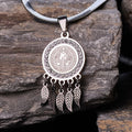 Saint Icon Pendant Necklace: Artistic Jewelry with Zircon Accents