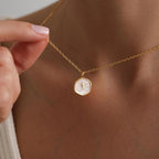 Geometric Cross Pendant Necklace in Pastel Hues