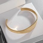 Peace & Protection St. Benedict Cuff Bracelet in Golden & Silver