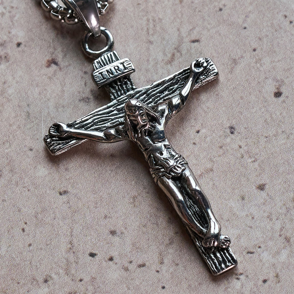 Jewelry Crucifix Pendant Charm Necklace