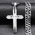 Statement Cross Necklace: Bold Craft & Spiritual Symbol for Faith-Driven Style