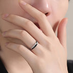 Cross Faith Ring: Peace, Love & Timeless Devotion