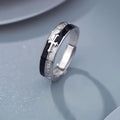 Cross Faith Ring: Peace, Love & Timeless Devotion
