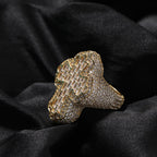Pave Cross Ring: Sacred Elegance & Devotional Glamour