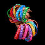 Scripture Silicone Bracelets: Faithful Reminders & Colorful Devotion