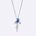 Butterfly Cross Jewelry Set: Devotion & Artful Symbolism