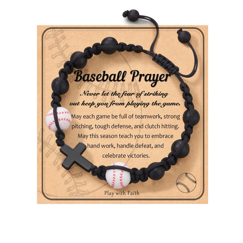 Sport-Themed Faith Bracelet: Heartfelt Message Card for Daily Wear