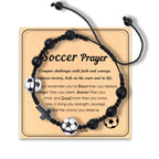 Sport-Themed Faith Bracelet: Heartfelt Message Card for Daily Wear