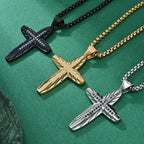 Sparkle Accent Cross: Tactile Faith Reminder for Daily Routines