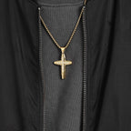 Sparkle Accent Cross: Tactile Faith Reminder for Daily Routines