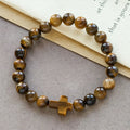 Tiger’s-Eye Rosary-Style Bracelet : Touchstone for Reflection
