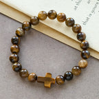 Tiger’s-Eye Rosary-Style Bracelet : Touchstone for Reflection
