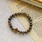Tiger’s-Eye Rosary-Style Bracelet : Touchstone for Reflection