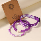 Faith Prompt Bracelet with Cross Bead & WWJD Card: Gift-Ready Keepsake