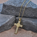 St. Benedict Emblem Series Cross Necklace: Faith & Grace Reminder for Daily Wear