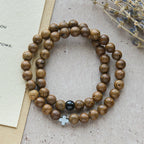 Layered Wooden Cross Bracelet: Quiet Devotion for Everyday Moments