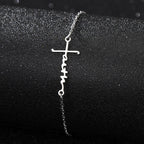 Cross & Faith Bracelet: Delicate Companion of Grace & Hope