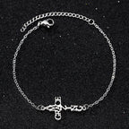 Cross & Faith Bracelet: Delicate Companion of Grace & Hope