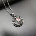 Vintage 3-Color Ephesians 6 Necklace: Quiet Reminder of Spiritual Strength