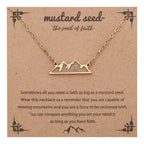 Matthew 17:20 Multi-Shaped Mustard Seed Pendant: Quiet Reminder of Faith’s Power