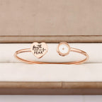 3-Color Faith Over Fear Mustard Seed Bangle: A Steady Reminder of Hope