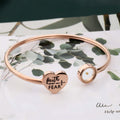 3-Color Faith Over Fear Mustard Seed Bangle: A Steady Reminder of Hope