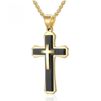 Three-Layer Cross Necklace: Personalized Faith for Daily Days