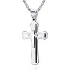 Three-Layer Cross Necklace: Personalized Faith for Daily Days