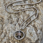 Rotating Cross Scripture Necklace: Constant Faith Companion for Wearers