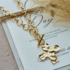 Hammered Cross Series Necklace: Contemporary Faith & Stylish Devotion