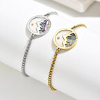 2-Color Mustard Seed & Mountain Bracelet: Steadfast Faith for Daily Wear