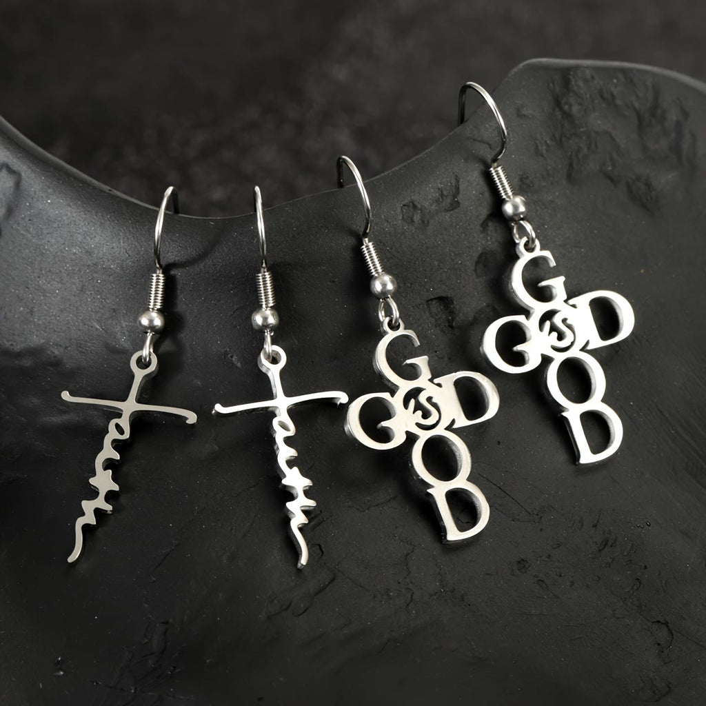 Cross & Grace Faith Earring: Delicate Belief for Daily Wear VIP
