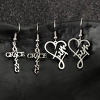 Cross & Grace Faith Earring: Delicate Belief for Daily Wear
