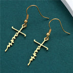 Cross & Grace Faith Earring: Delicate Belief for Daily Wear VIP