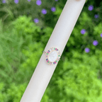 Multi-Tone Zircon Our Lady Ring: Soothing Grace for Busy Days