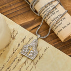 Ornate Cross Pendant Necklace: Steadfast Faith for Daily Wear