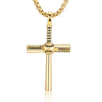 Baseball Motif Cross Pendant: Faith & Passion for Daily Wear