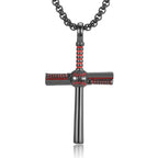 Baseball Motif Cross Pendant: Faith & Passion for Daily Wear