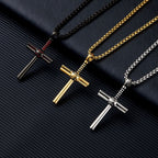 Baseball Motif Cross Pendant: Faith & Passion for Daily Wear