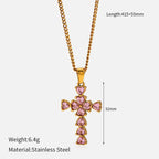 Multi-Design Cross Necklace: Quiet Reminder of His Faithfulness