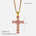 Multi-Design Cross Necklace: Quiet Reminder of His Faithfulness