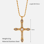 Multi-Design Cross Necklace: Quiet Reminder of His Faithfulness