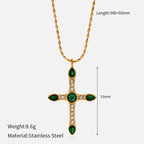 Multi-Design Cross Necklace: Quiet Reminder of His Faithfulness