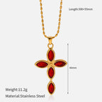 Multi-Design Cross Necklace: Quiet Reminder of His Faithfulness