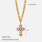 Multi-Design Cross Necklace: Quiet Reminder of His Faithfulness