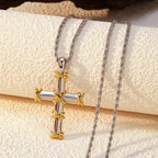 Multi-Design Cross Necklace: Quiet Reminder of His Faithfulness