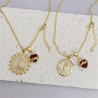 Our Lady & Sacred Heart Necklace in 6 Styles: Elegant Faith-Infused Jewelry