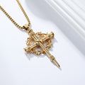 Three-Style Cross with Thron Necklace: Quiet Reminder of His Redemption